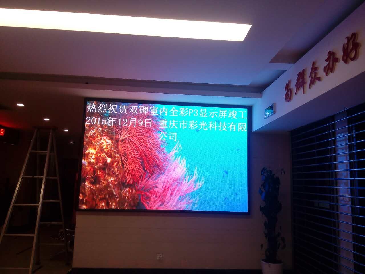 雙碑展眾科技P3室內(nèi)全彩